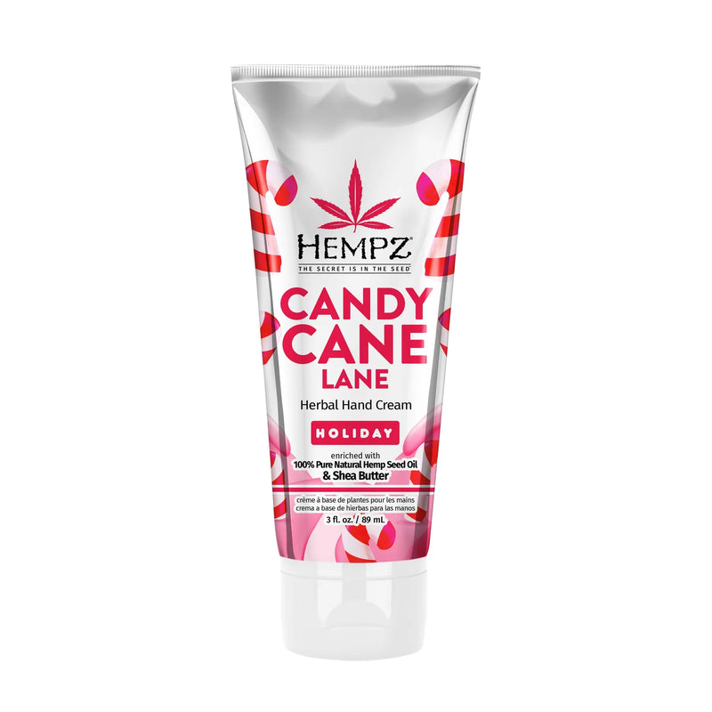 Limited Edition -  Candy Cane Lane Herbal Hand Cream - 3oz