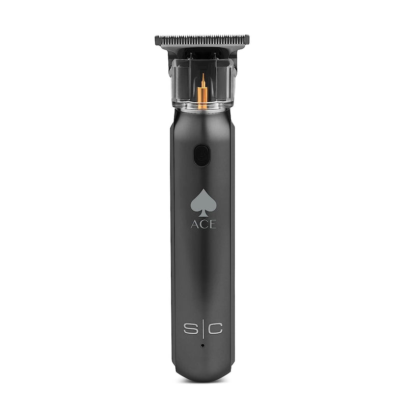 Stylecraft Ace Cordless Precision Hair Trimmer, Rechargeable USB Type-C Connection, Stainless Steel Blade, 3 Guards