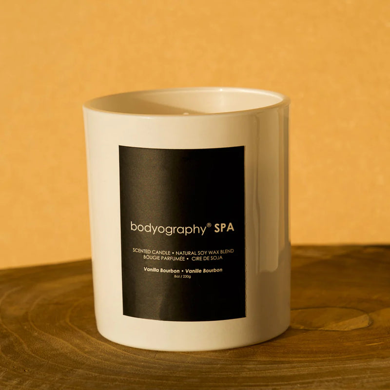 VANILLA BOURBON SCENTED SOY CANDLE - 230g