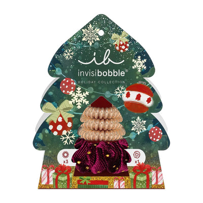 Limited Edition - Invisibobble Good Things Come In Trees 4pc
