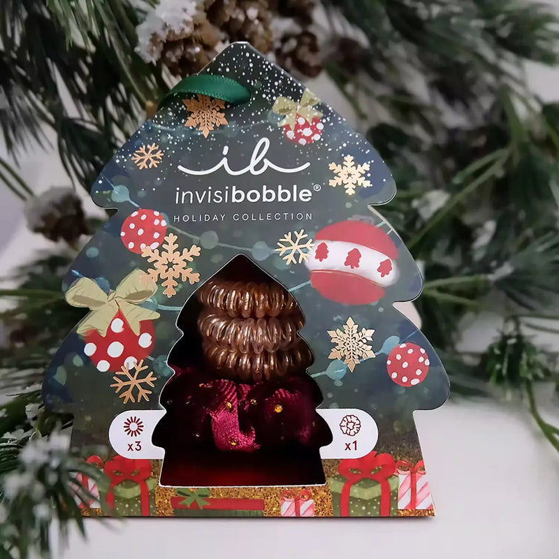 Limited Edition - Invisibobble Good Things Come In Trees 4pc