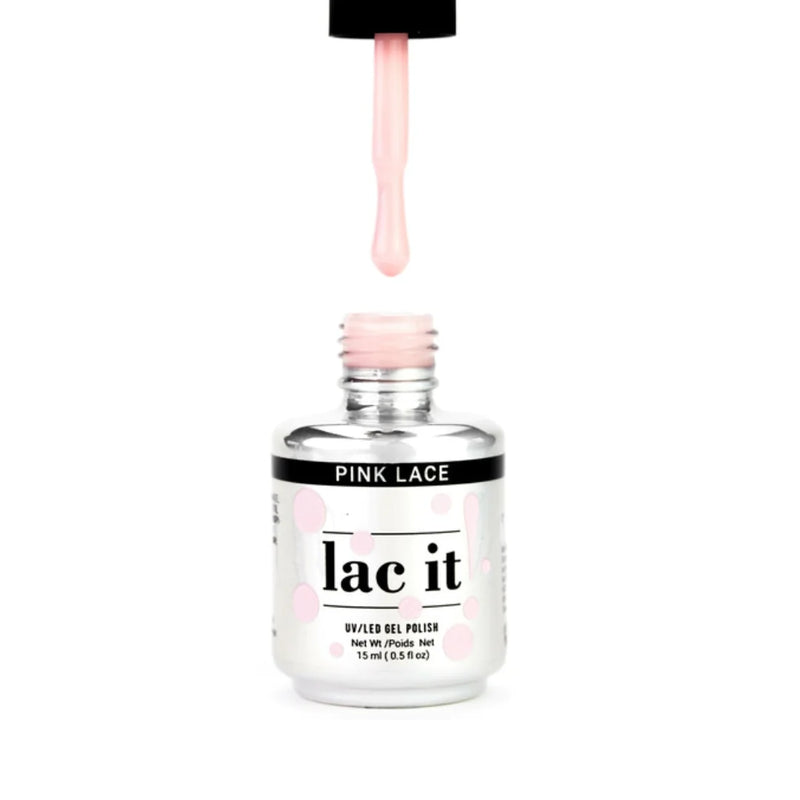 Lac It Gel Polish - Pink Lace - 15ml