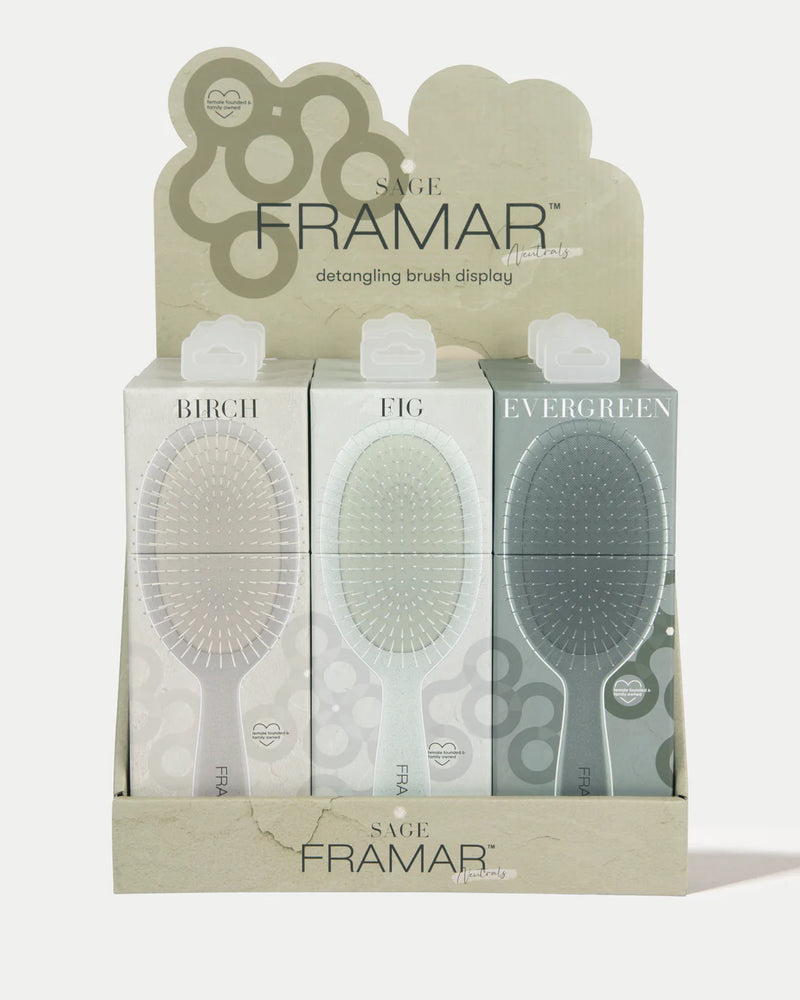 Limited Edition - Wheat Fibre Neutrals Brush Display 9pc