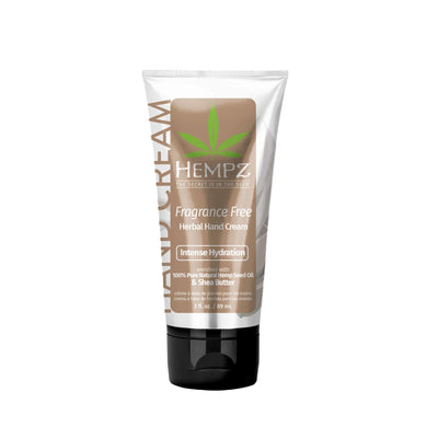 HEMPZ - Fragrance Free Herbal Hand Cream - 89ml/3oz