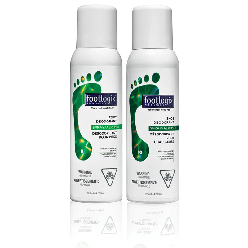 Footlogix Foot Fresh / Shoe Fresh Deodorant Spray Duo