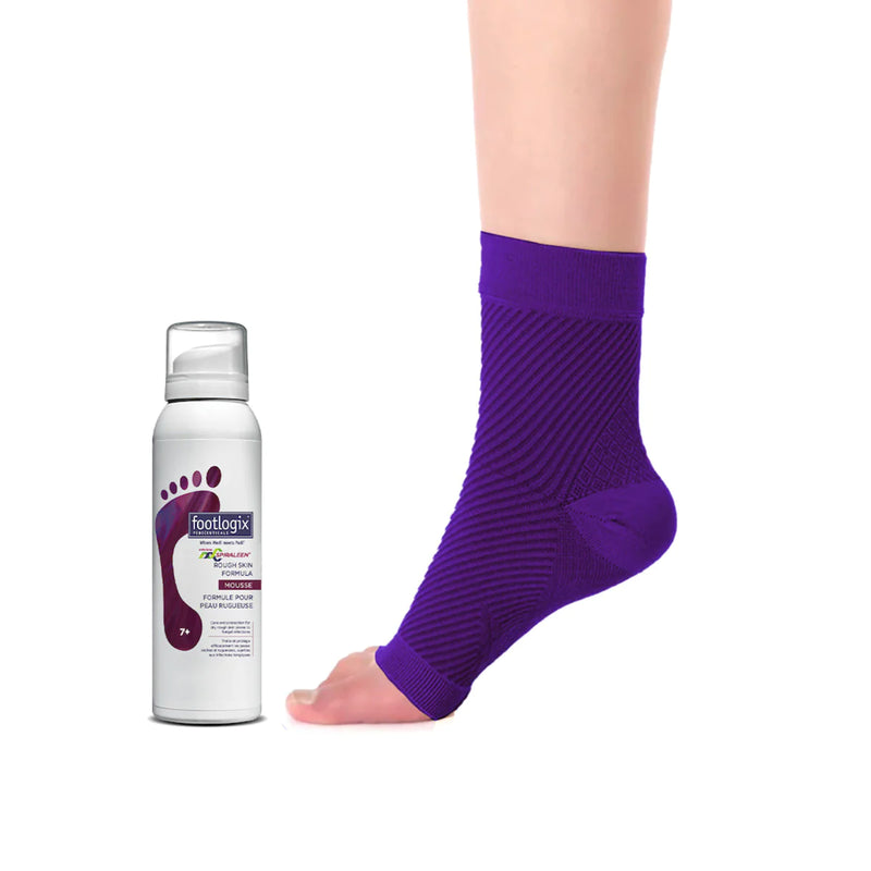 Rough Skin Formula & Pedi Socks (Happy Heels)