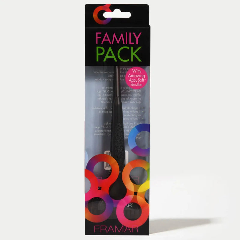 Color Brush Set - Family Pack - 3pc (Black)