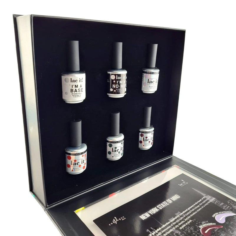 Lac It Gel Polish - New York State Of Mind 6 Pack
