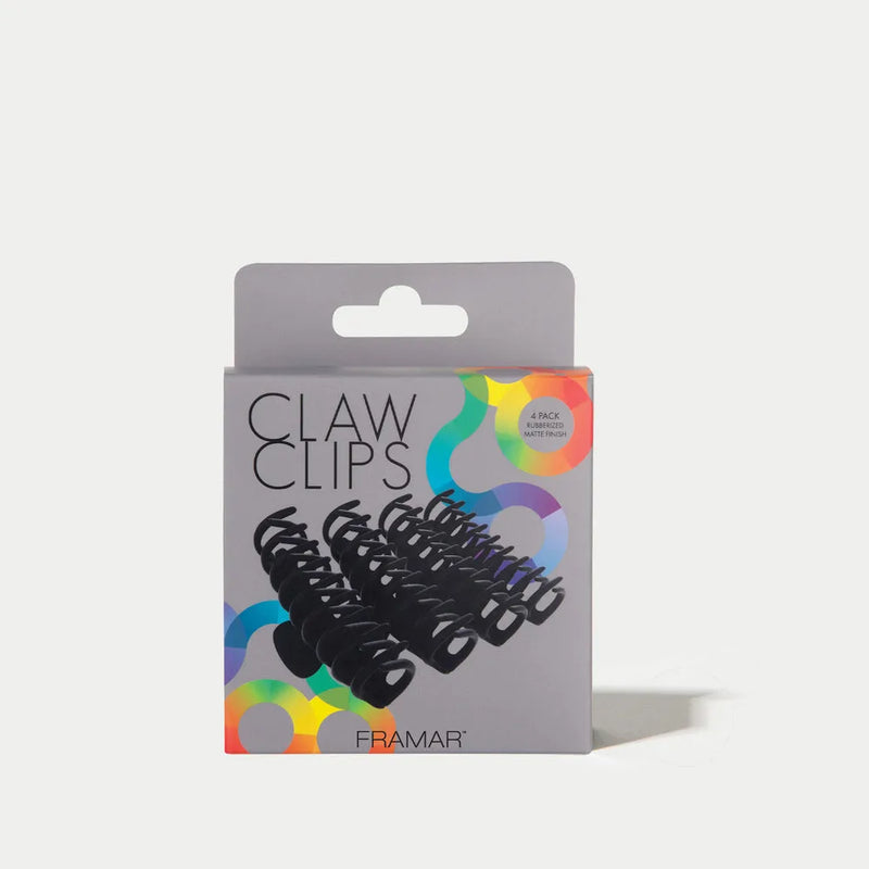Claw Clips - Black - 4pcs