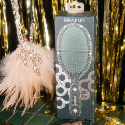 Limited Edition Detangle Brush - Cheers Haters - Emerald City