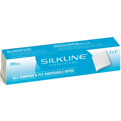 Silkline All-Purpose Disposable wipes SL52508C - 2 - 200/Box