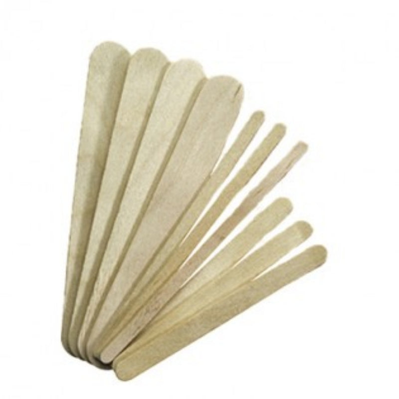 Satin Smooth Wood Applicators SSWA05NC - Extra Small (Package of 100)