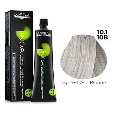 10.1/10B - Lightest Ash Blonde - Inoa Blues & Greens