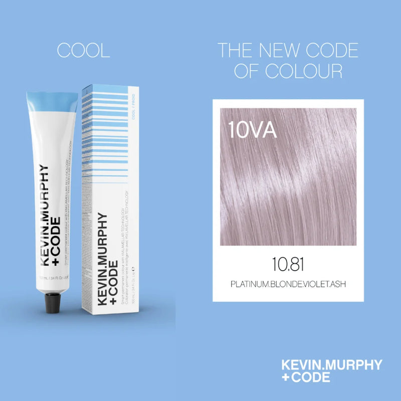 CODE+ - 10.81/10VA - PLATINUM BLONDE VIOLET ASH - 100ml