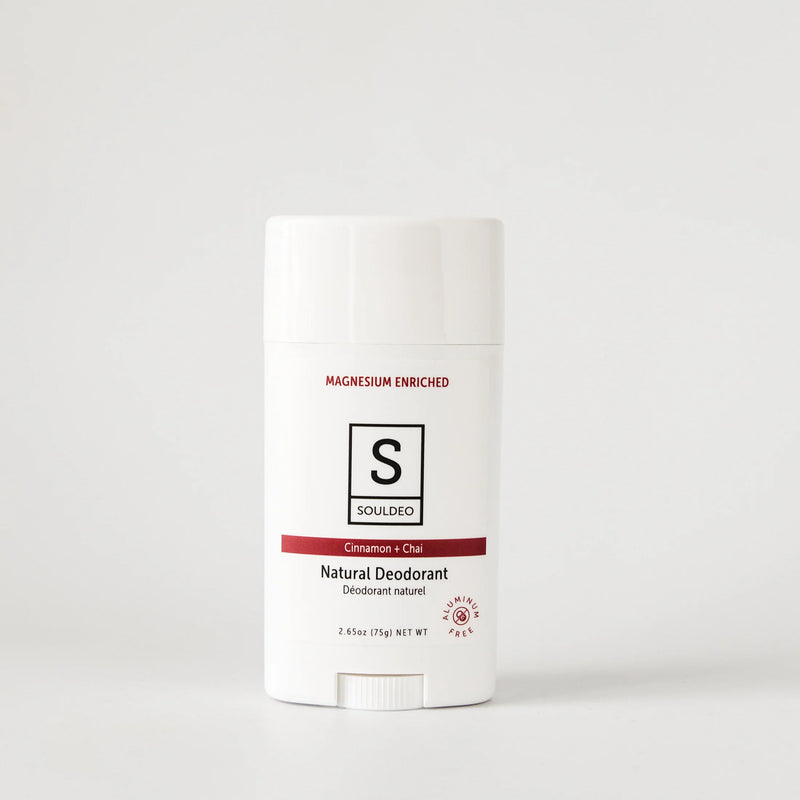 SoulDeo - Deodorant Stick - Cinnamon + Chai - 75g