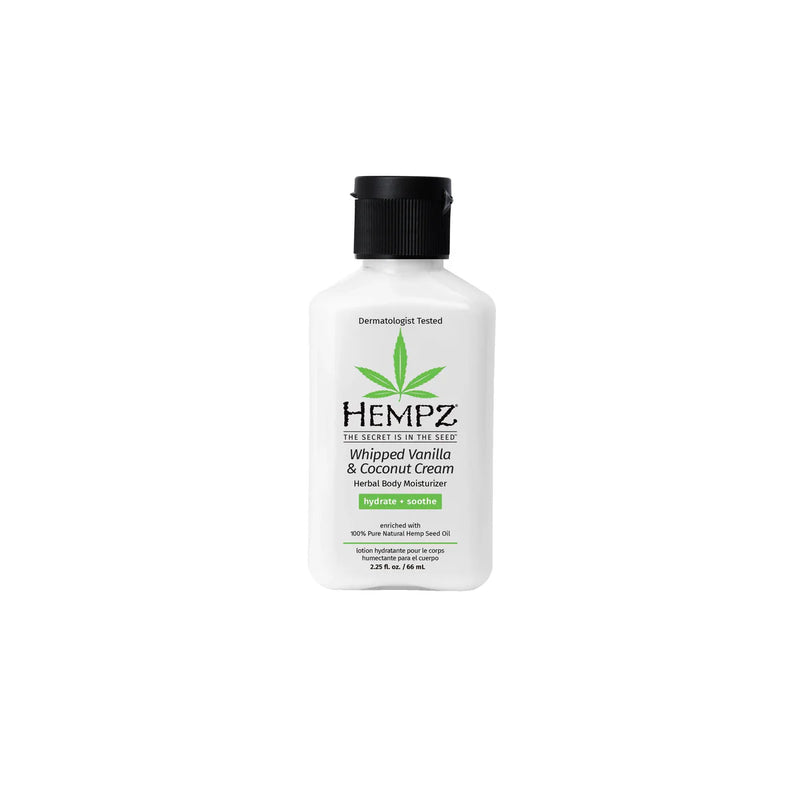 HEMPZ - WHIPED VANILLA & COCONUT BODY MOIST - 66ml/2.25oz