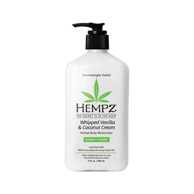 HEMPZ - WHIPED VANILLA & COCONUT BODY MOIST - 66ml/2.25oz