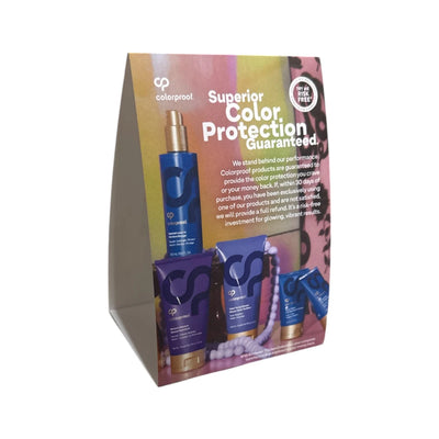 Colorproof Liter Tent Card