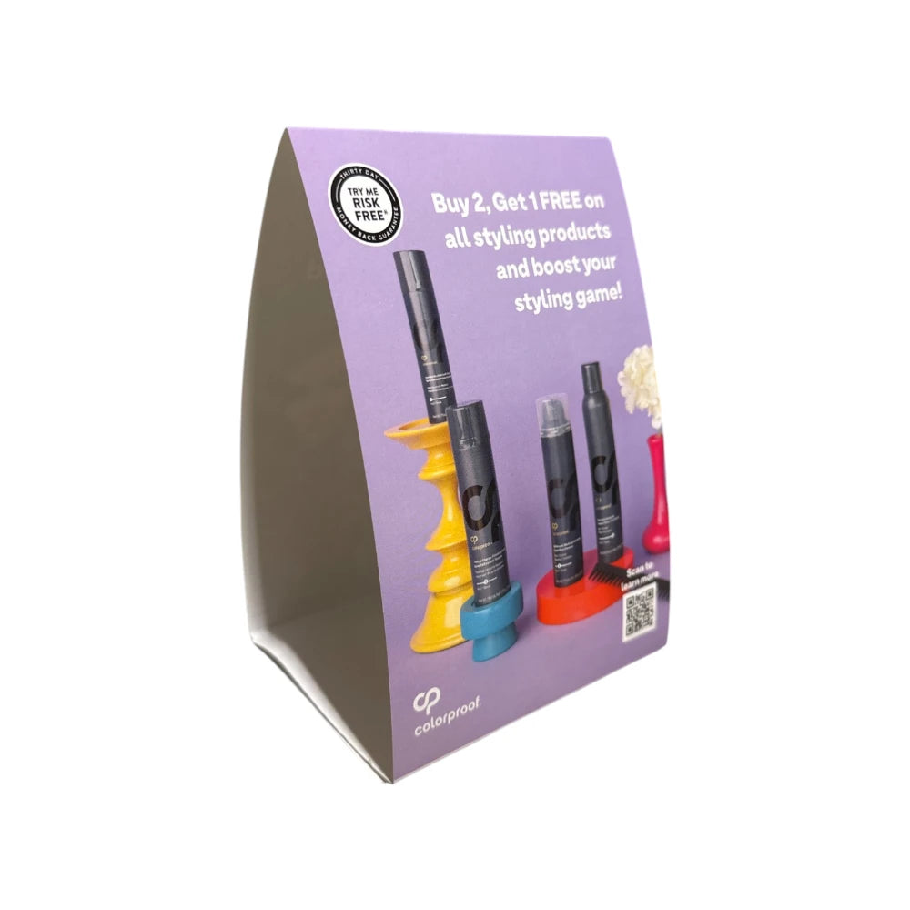 Colorproof Card Colorproof Styling Tent Card – International Beauty