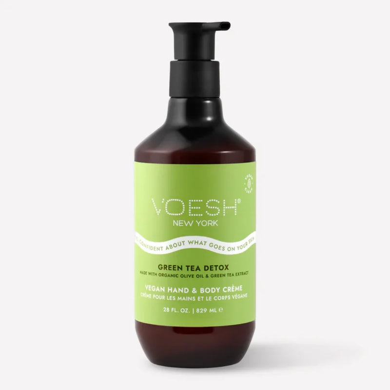 VEGAN BODY & HAND CREME - GREEN TEA - 28oz/800ml