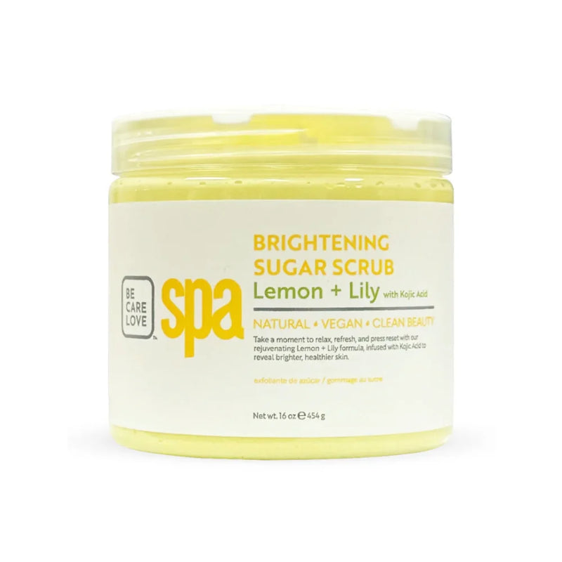 BCL SPA - SUGAR SCRUB - LEMON LILY - 16oz