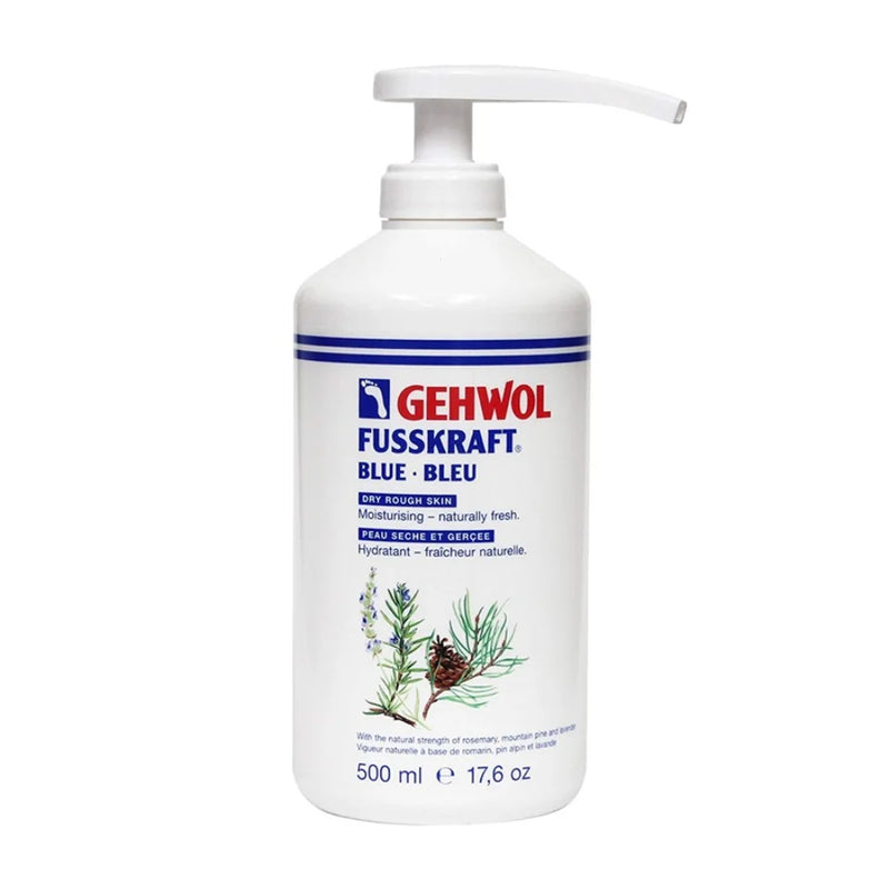 GEHWOL FUSSKRAFT - INTENSIVE CREAM BLUE w/PUMP - 500ml