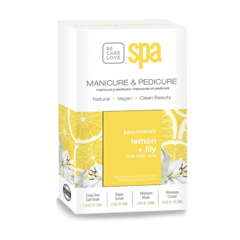 BCL SPA - LEMON+LILY - PACKET 4-STEP SYSTEM (0.5oz x 4)