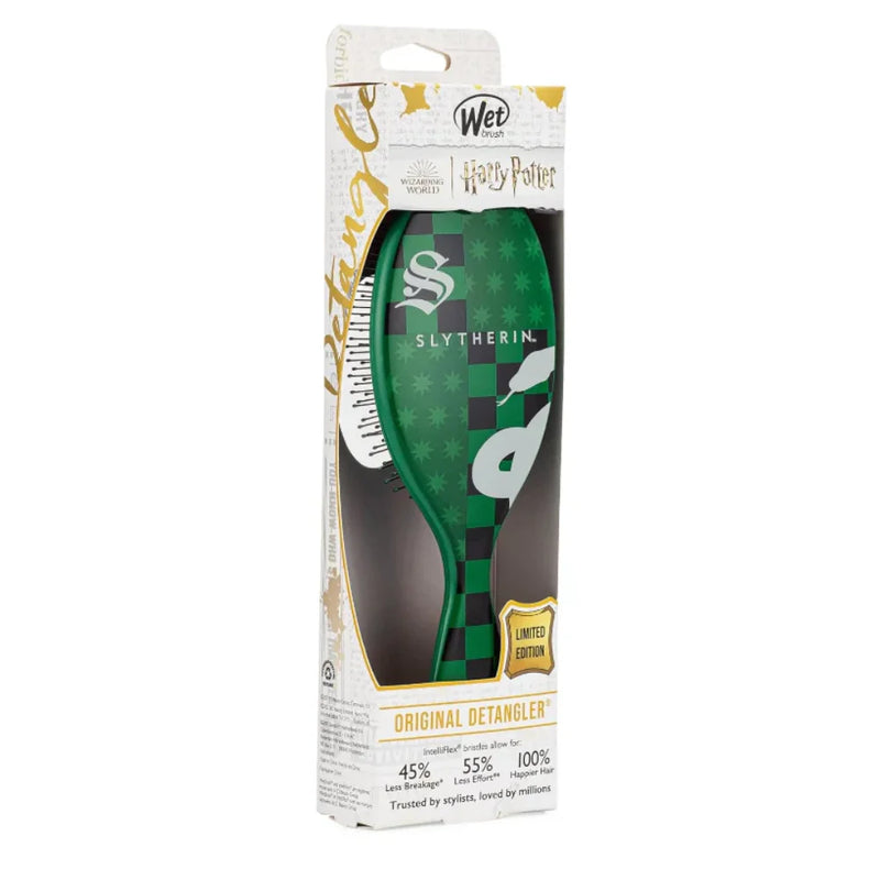 Wet Brush - ORIGINAL DETANGLER & TIES - HOUSE OF SLYTHERIN