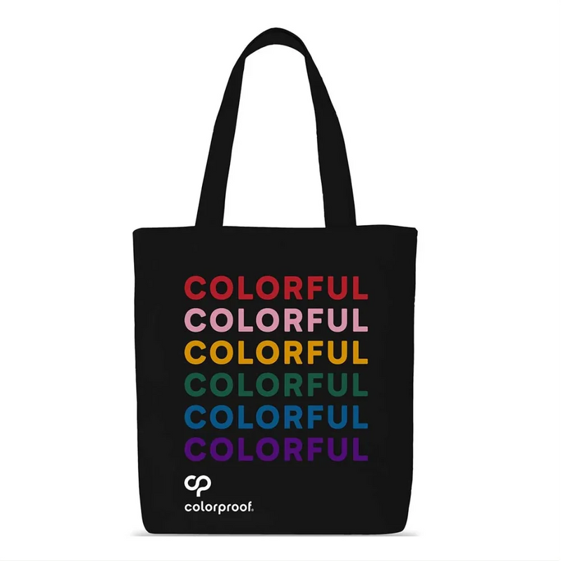 CP COLORFUL TOTE BAG