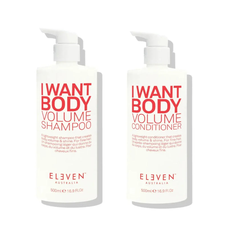 I WANT BODY 500ml SHAMPOO & CONDITIONER DUO