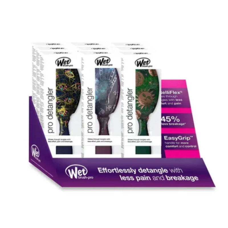 Wet Brush - PRO FLEX DRY - ASTROLOGICAL FANTASY -9PC DISPLAY