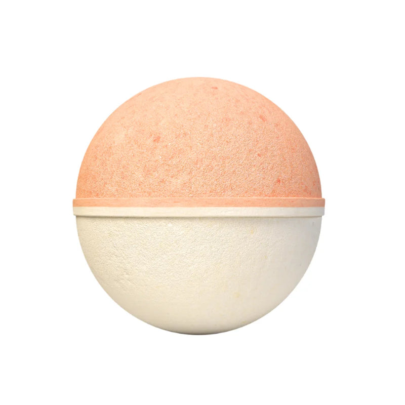 HEMP & BODY CO BATH BOMB 110mg - PEACHES & CREAM