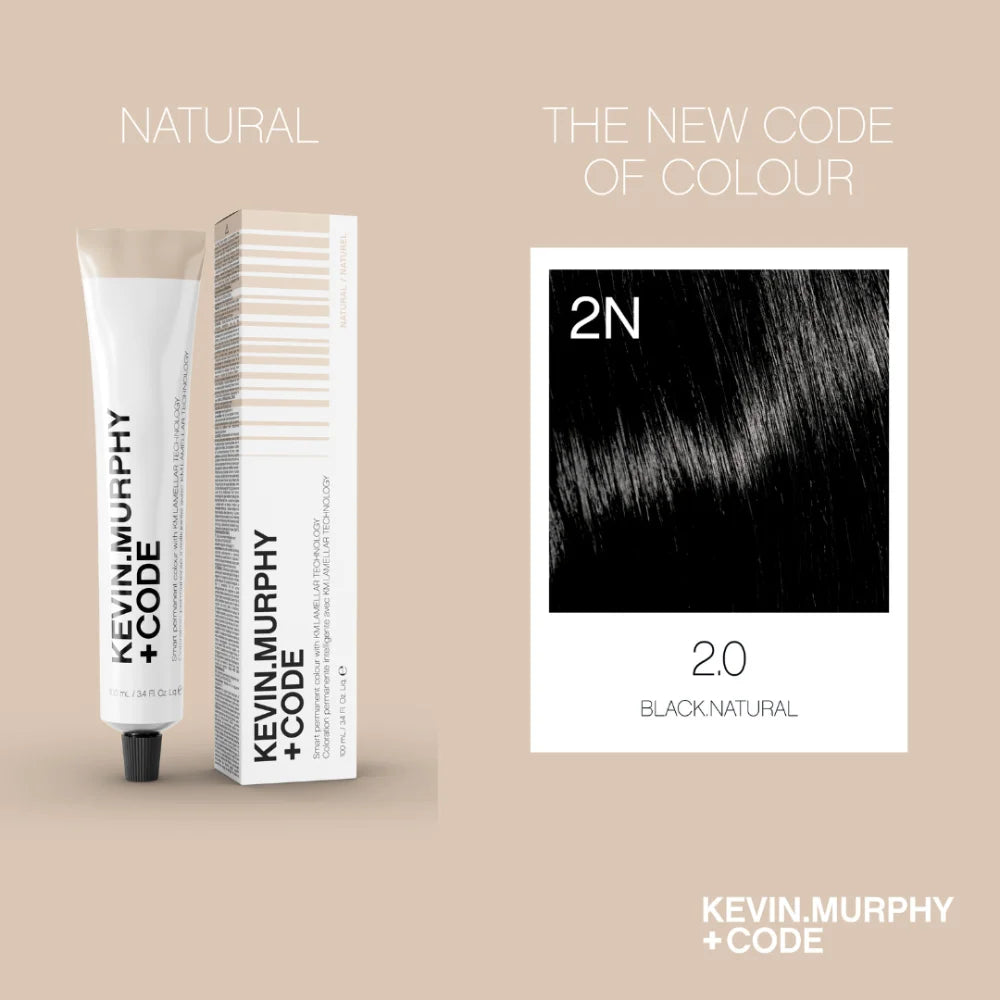 CODE+ - 2.0/2N - BLACK NATURAL - 100ml – International Beauty