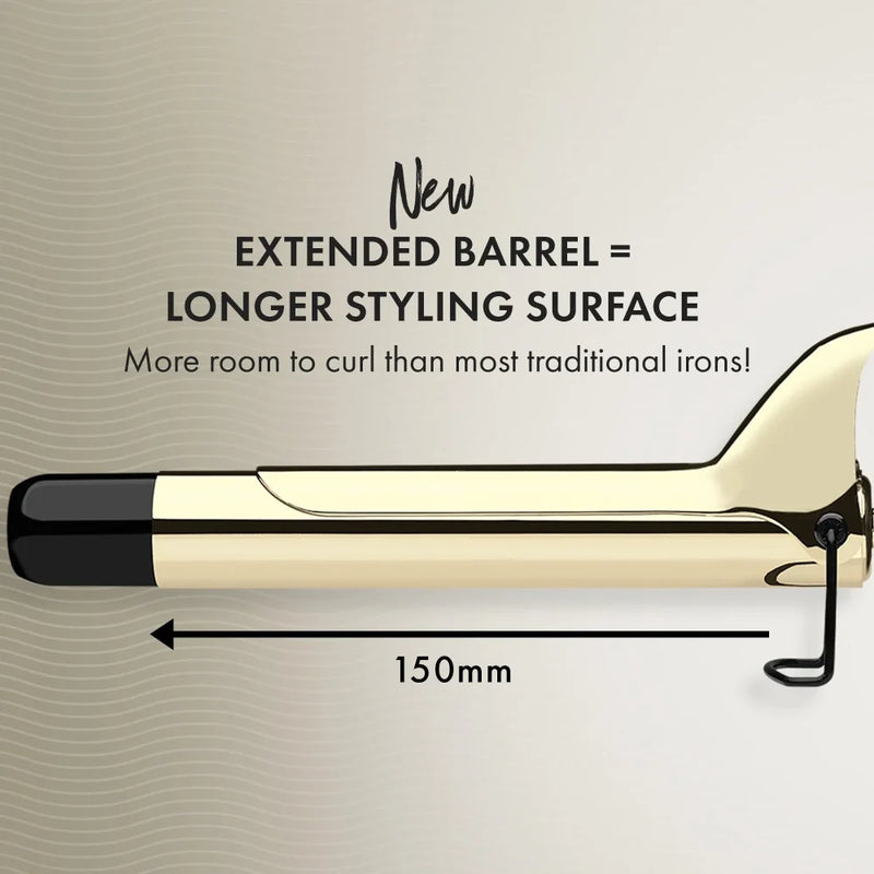 Hot Tools 24K Gold Iron - Extended Barrel Curling Irons