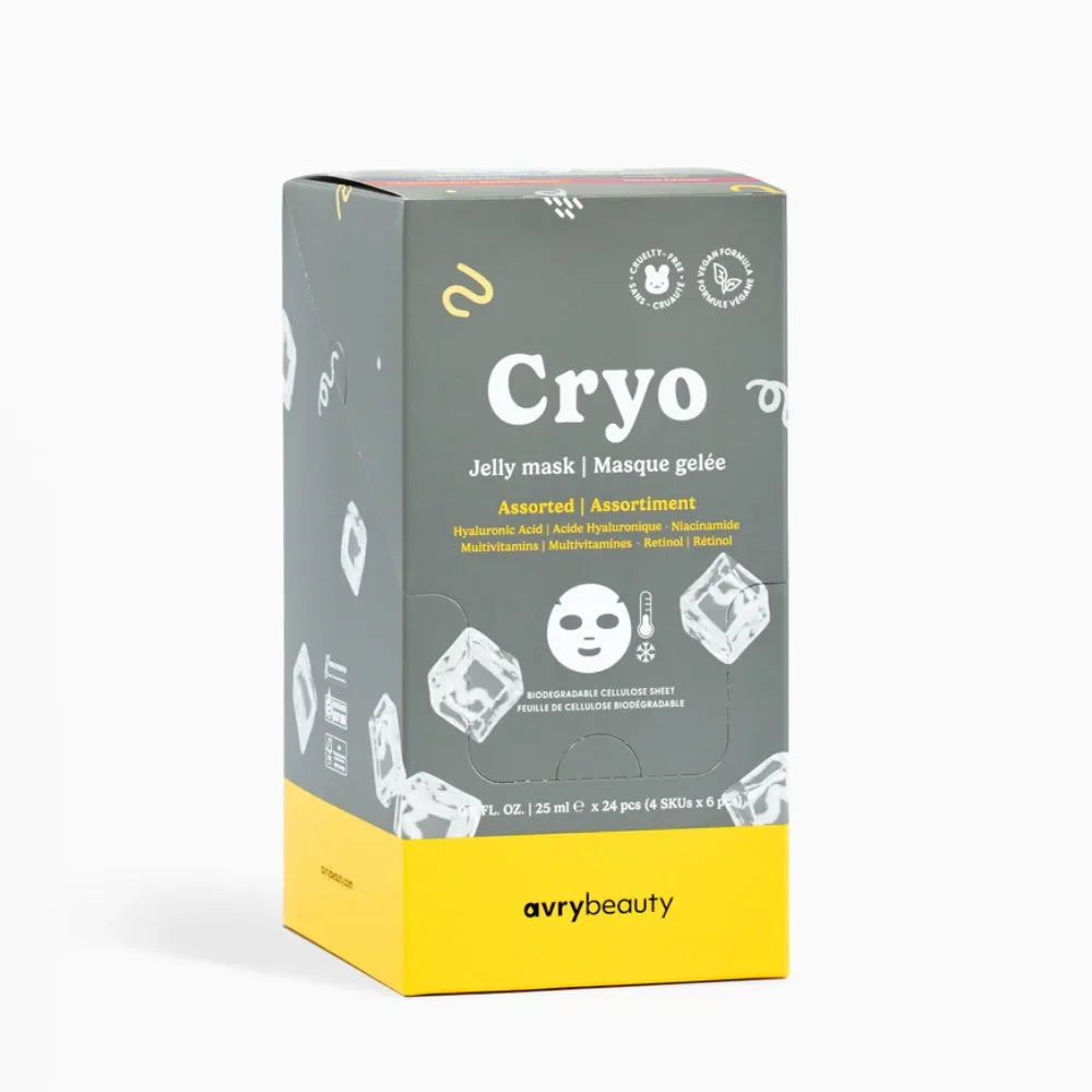Cryo Jelly Facial mask - Assorted Kit 24pcs – International Beauty