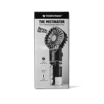 MISTINATOR 2-IN-1 RECHARGEABLE WATER FAN INDIV.