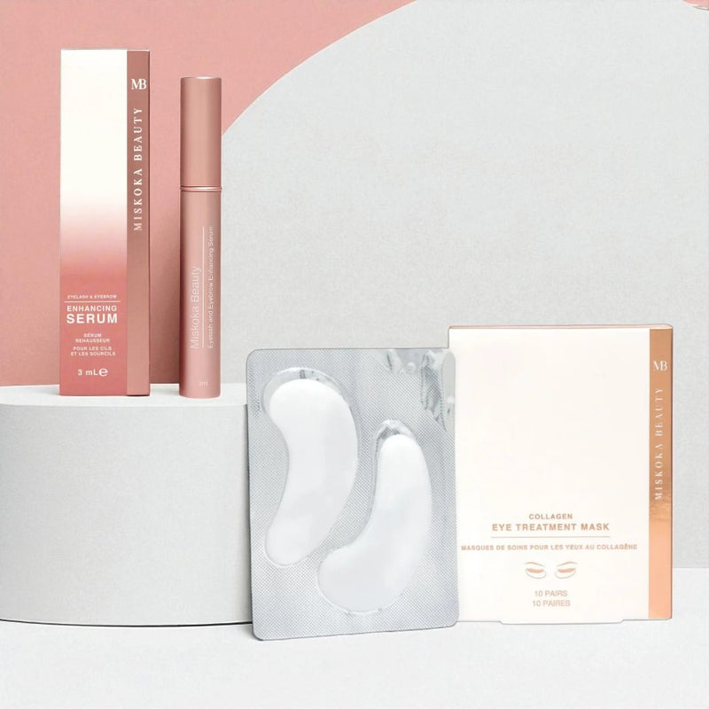 Lash and Brow Serum & Eye Mask Holiday Bundle 2025