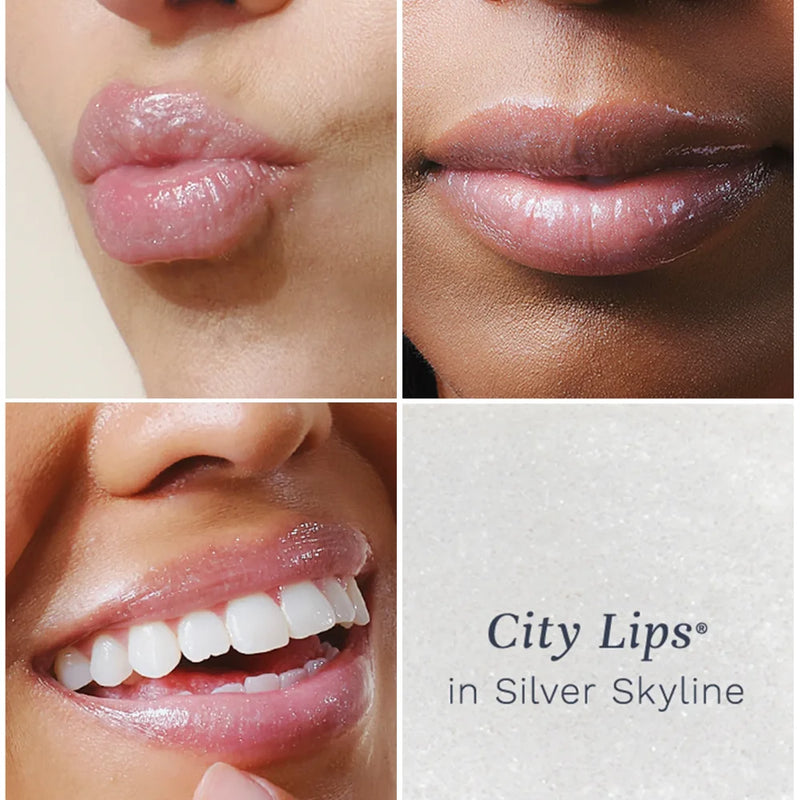 CITY LIPS - PLUMPING LIP GLOSS - SILVER SKYLINE