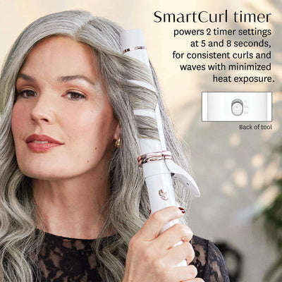 T3 STYLING - CURLWRAP 1" Automatic Rotating Curling Iron