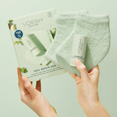 VOESH - HEEL REPAIR DUO (HEEL REPAIR BALM + HEEL SOCKS)