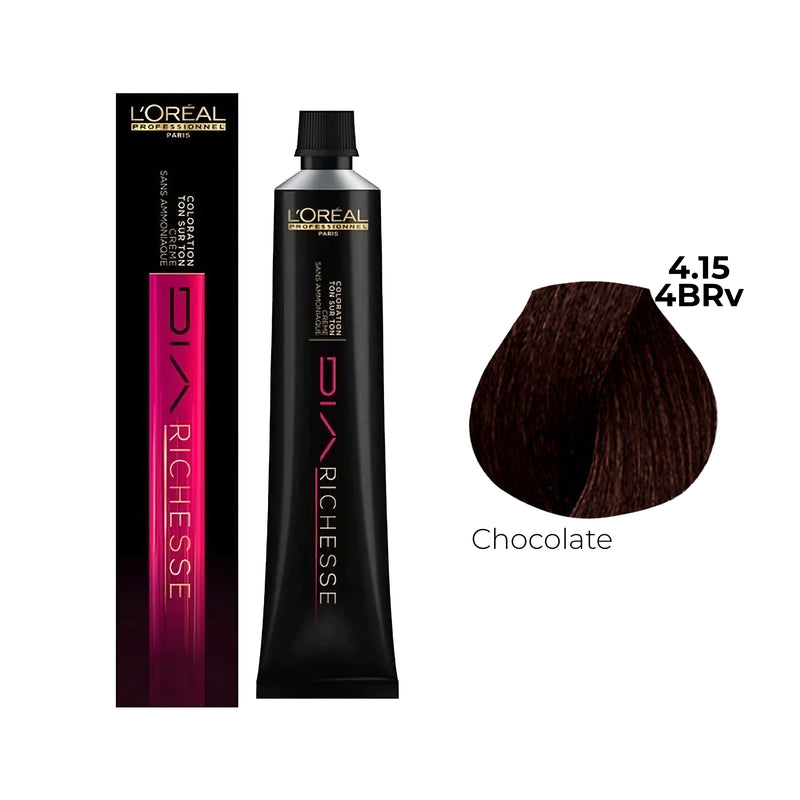 DIA Richesse Cool Browns & Blondes - 4.15/4BRv - Chocolate - 50ml