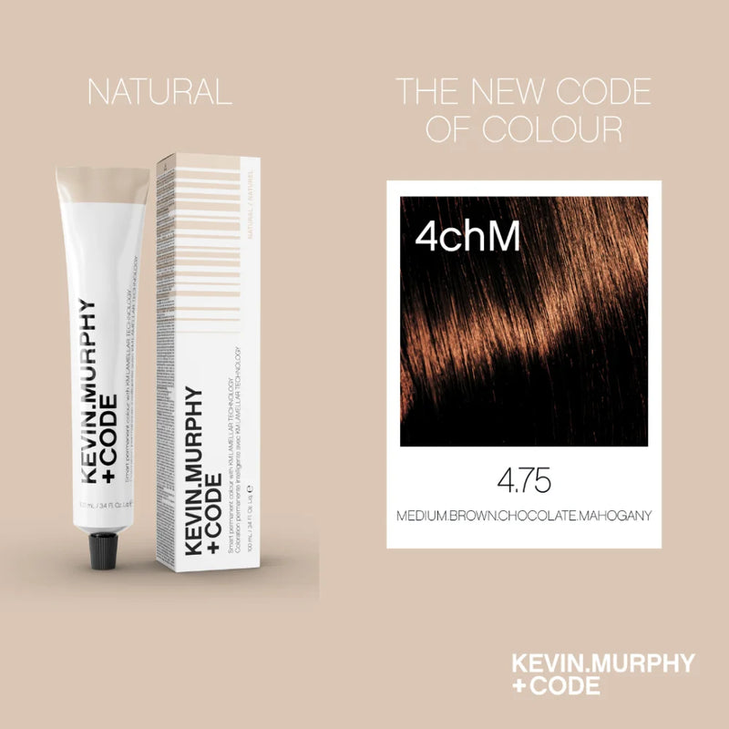 CODE+ - 4.75/4chM - MEDIUM BROWN CHOCOLATE MAHOGANY - 100ml