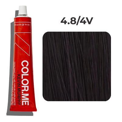 ColorMe Violet - 4.8/4V - Medium Brown Violet - 100ml