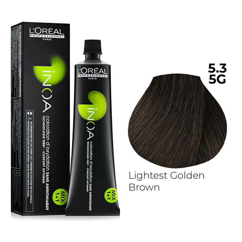 5.3/5G - Lightest Golden Brown - Inoa Gold Naturals