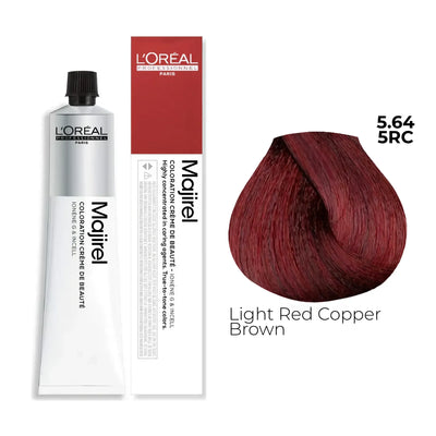 5.64/5RC - Light Red Copper Brown - Majirel Red