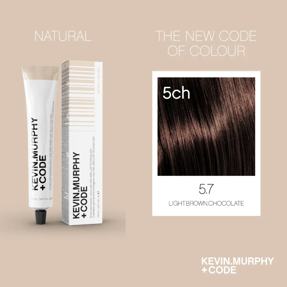 CODE+ - 5.7/5ch - LIGHT BROWN CHOCOLATE - 100ml – International Beauty