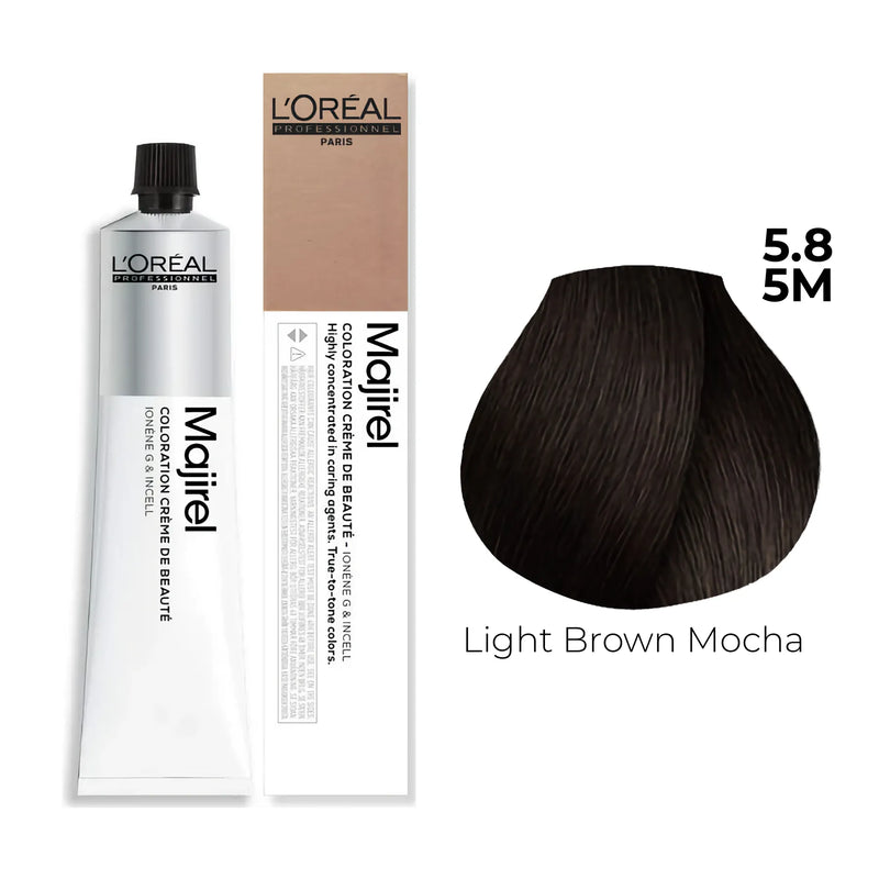 5.8/5M - Light Brown Mocha - Majirel Mocha
