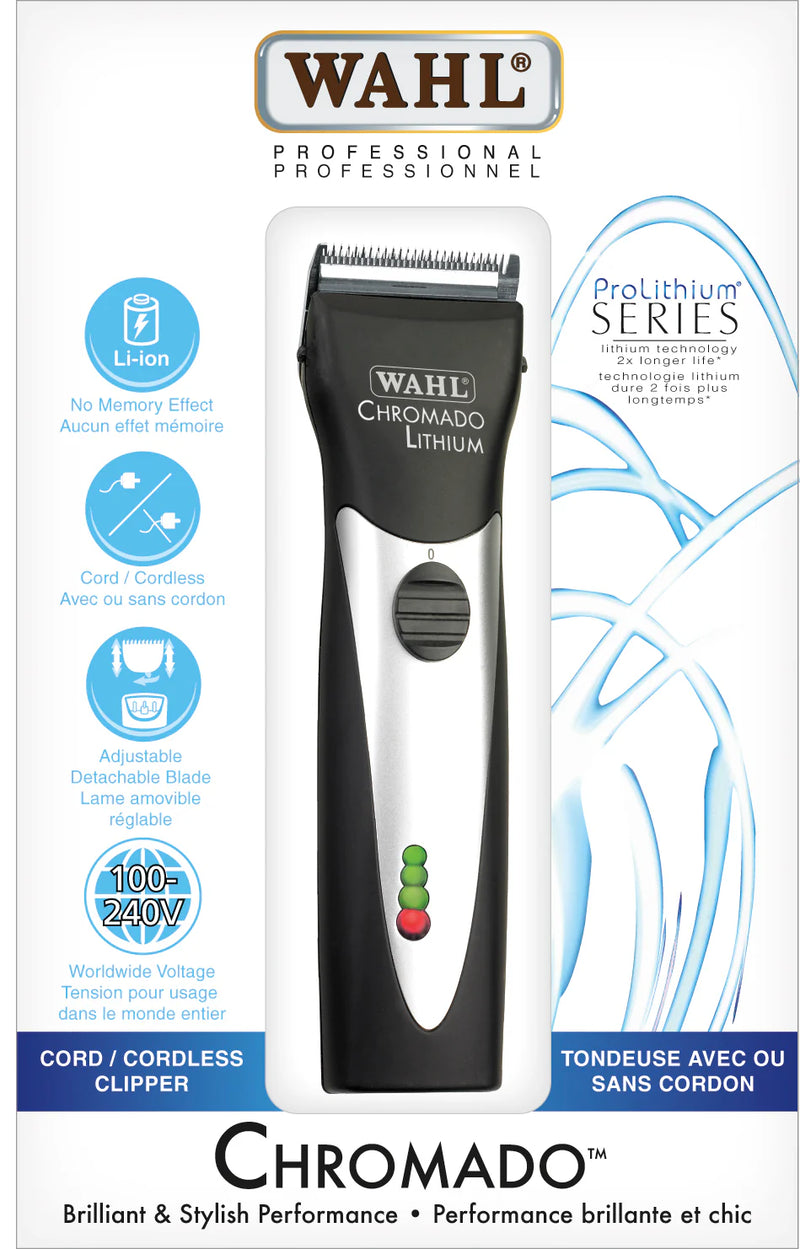 Lithium Chromado Cord/Cordless Clipper