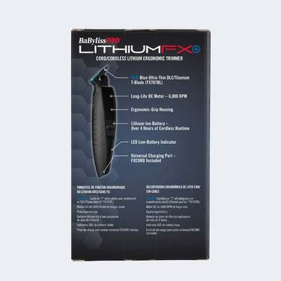 BP - LITHIUMFX+ ERGONOMIC TRIMMER - MATTE BLACK