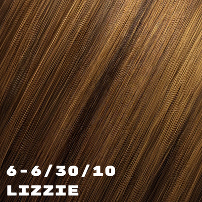 Quick Fit Tape Weft - Straight - (#6-6/30/10)-Lizzie - Chestnut Bronde Balayage - 22.5"